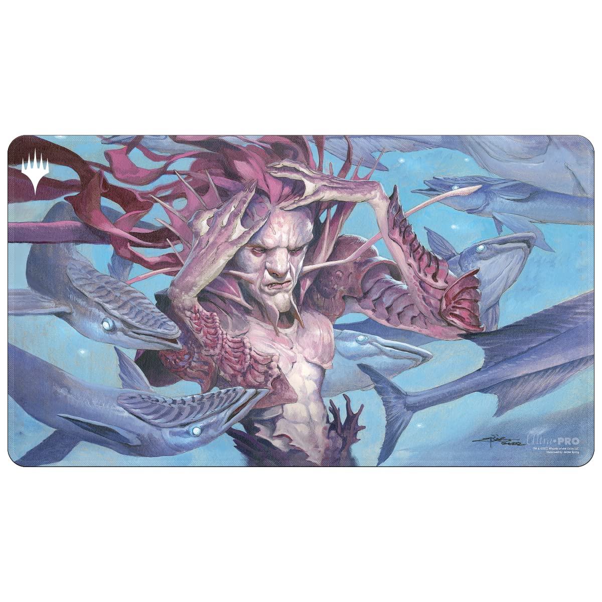 MTG リリアナ　プレイマット　UltraPro 未使用】MTG 最後の望み リリアナ サインド プレイマット